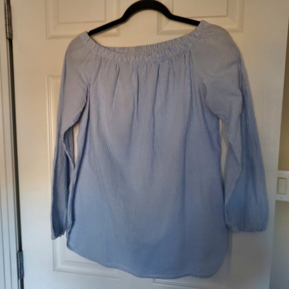 Grigoropoulos Athanasia on or off the shoulder 100% Cotton Blouse Made in Greece - Picture 9 of 9